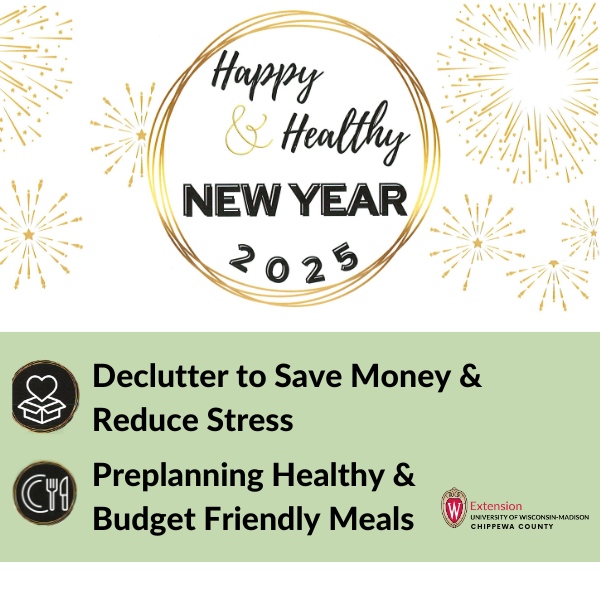 Happy & Healthy New Year 2025 Series with Extension Chippewa County