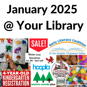 January 2025 at your library newsletter button